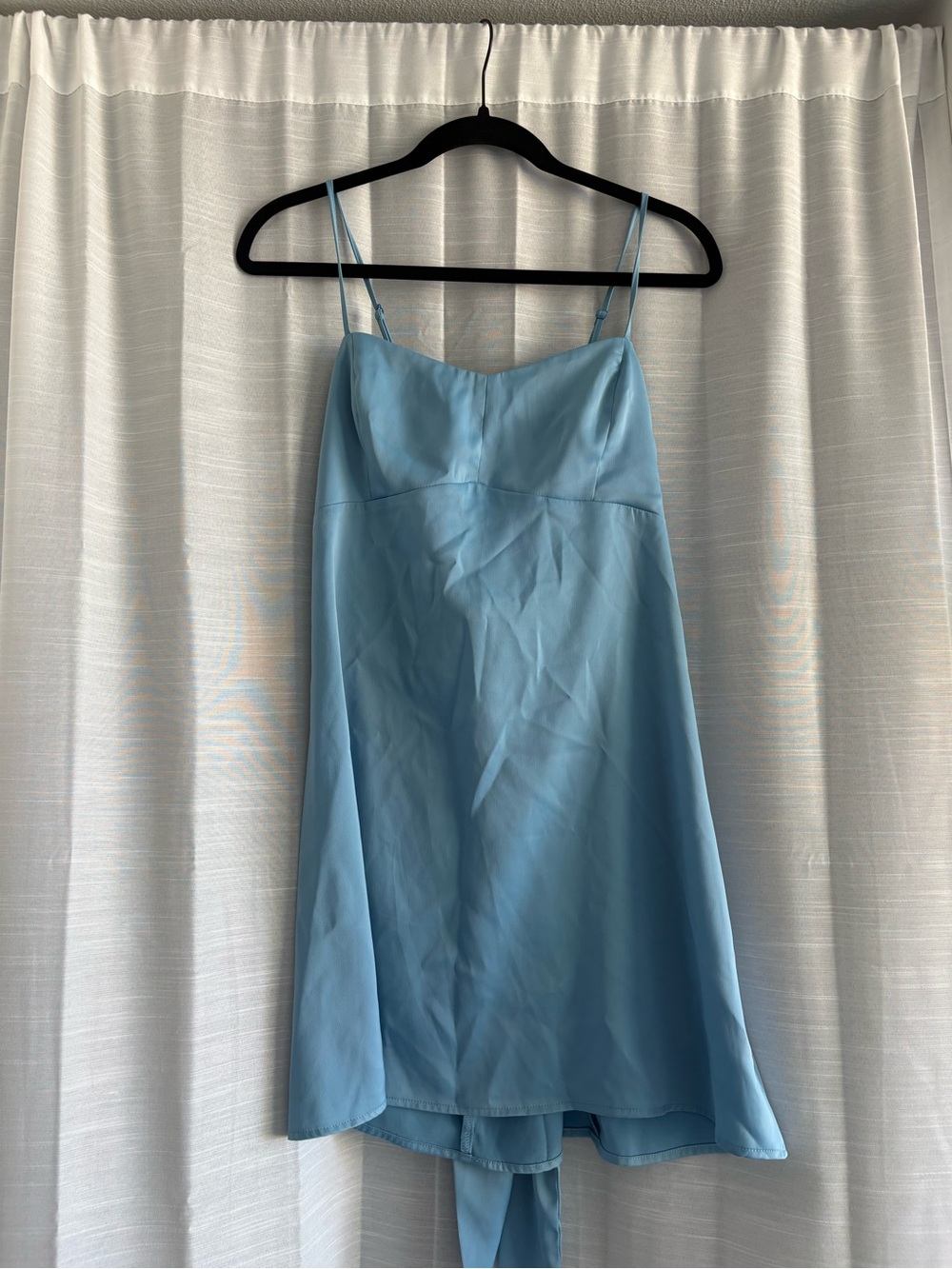 Urban Outfitters Light Blue Mini Slip Dress